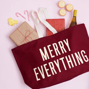 Merry Everything Burgundy REALLY Big Bag