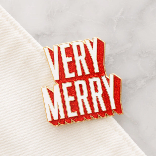 Enamel Pin - Very Merry