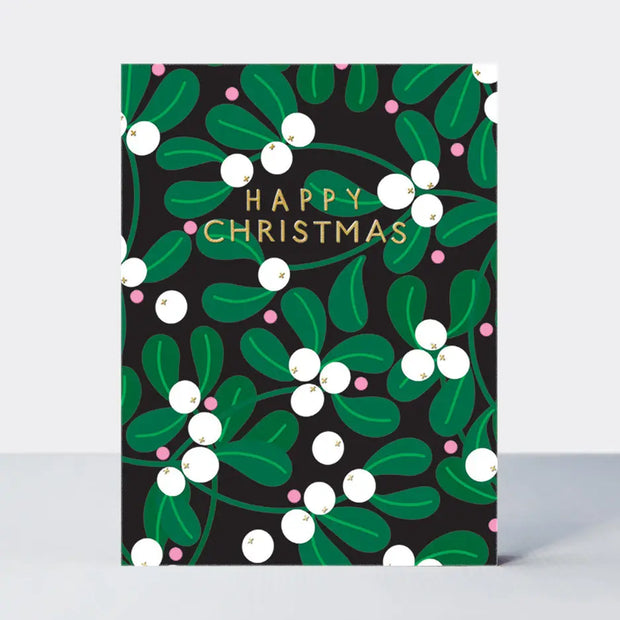 Pack of 10 Notecards - Mistletoe