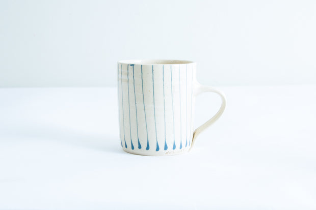Wonki Ware Small Vertical Stripe Mugs