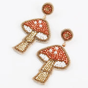 My Doris Mushroom Earrings - Copper