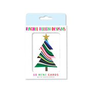 Pack of 10 Notecards - Christmas Tree