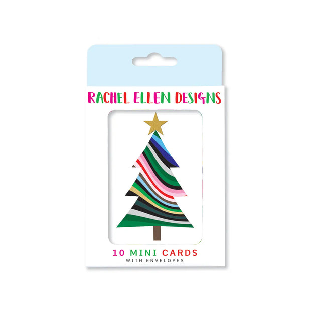 Pack of 10 Notecards - Christmas Tree