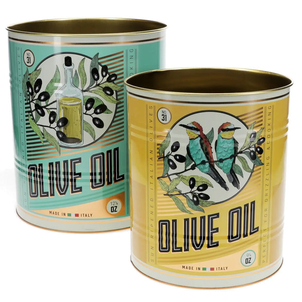 Retro Style Storage Tins XL - Various Designs