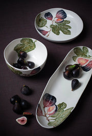 BlissHome Round Shallow Dish - Fig