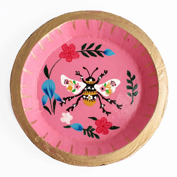 My Doris Trinket Dish - Pink Bee