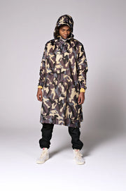 Rainkiss Unisex Recycled Rain Poncho - Camo