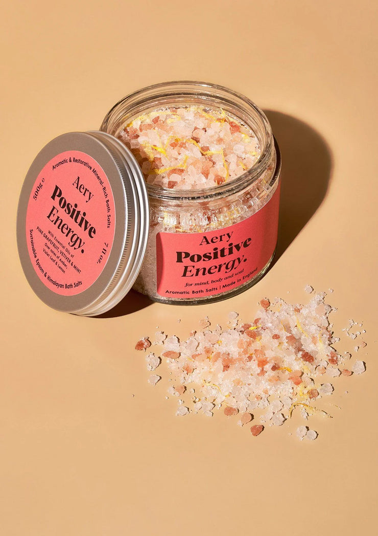 Aery Bath Salts 500g Jar - Positive Energy