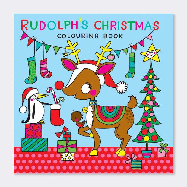 Rachel Ellen Christmas Rudolph Colouring Book
