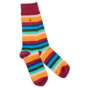 Swole Panda Men's Bamboo Socks - Size 12-15