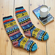 Woollen Fairisle Socks