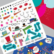 Rachel Ellen Christmas Sticker Scene Book