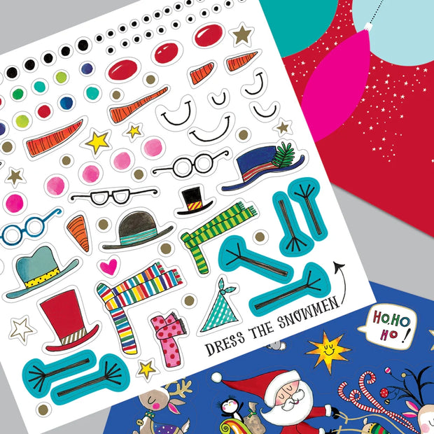 Rachel Ellen Christmas Sticker Scene Book