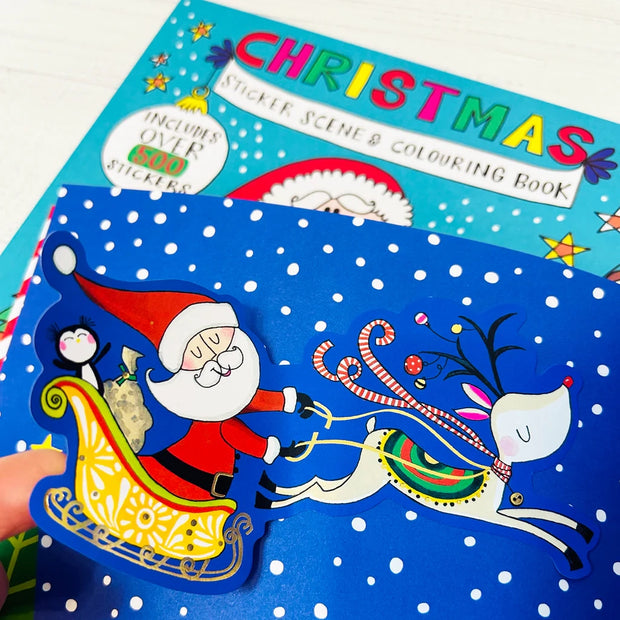 Rachel Ellen Christmas Sticker Scene Book