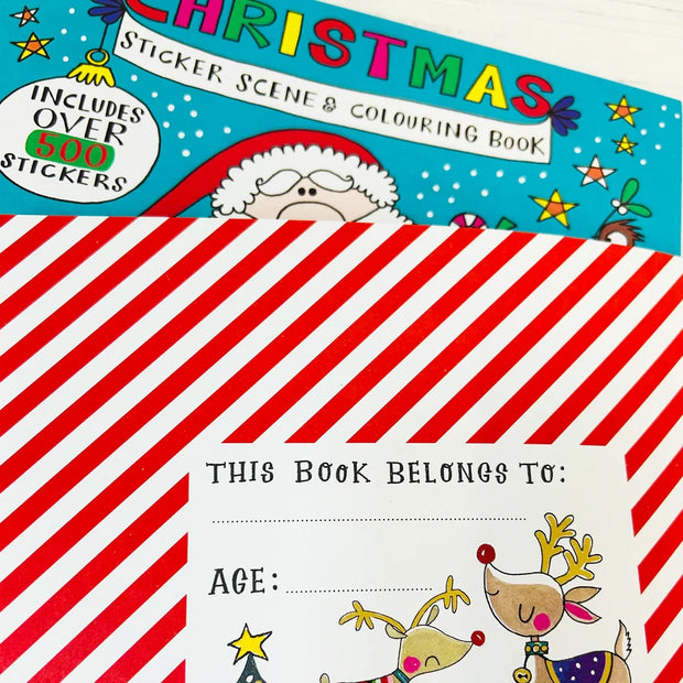 Rachel Ellen Christmas Sticker Scene Book
