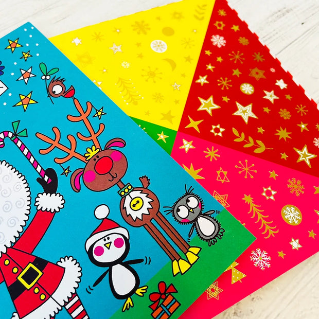Rachel Ellen Christmas Sticker Scene Book