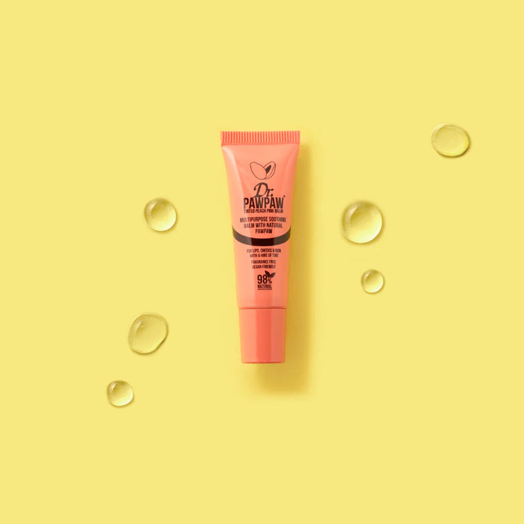 Dr PawPaw Boxed Tinted Balms 10ml - Peach Pink