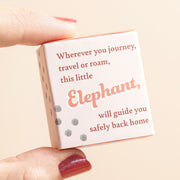 Tiny Matchbox Ceramic Tokens - Elephant