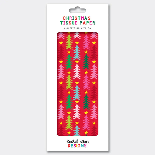 Rachel Ellen Christmas Tissue Paper - Trees