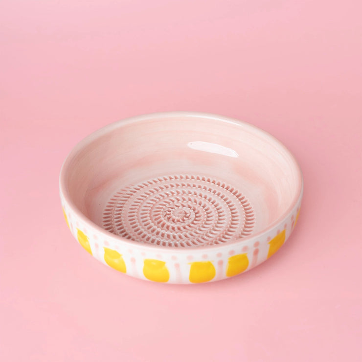 Tierra Cocida Garlic Grater Plate - Large