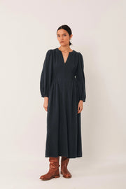 Indi & Cold Crepe Navy Dress