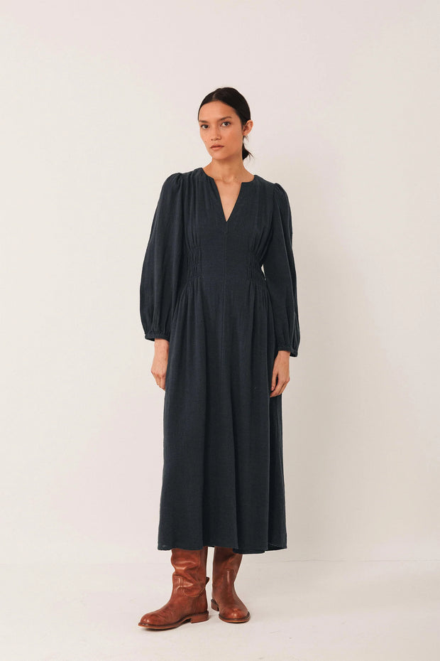 Indi & Cold Crepe Navy Dress