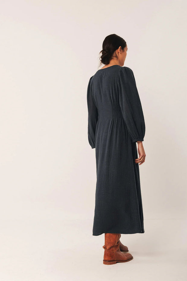 Indi & Cold Crepe Navy Dress