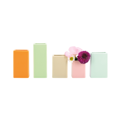 Remember Set of 5 Mini Vases