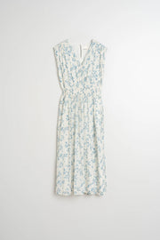 Indi & Cold Crossover Cotton Woven Dress