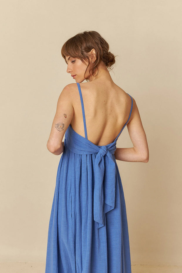 Indi & Cold Tie Back Dress