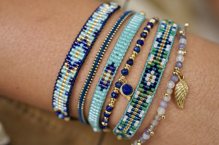 Boho Betty Friendship Bracelet - Fantasy Blue