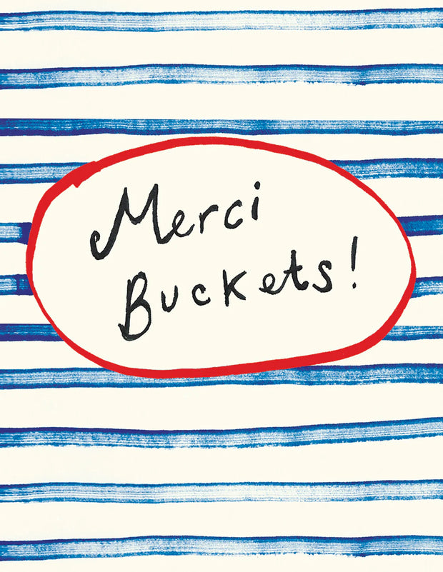 Poet & Painter Mini Card - Merci Buckets!