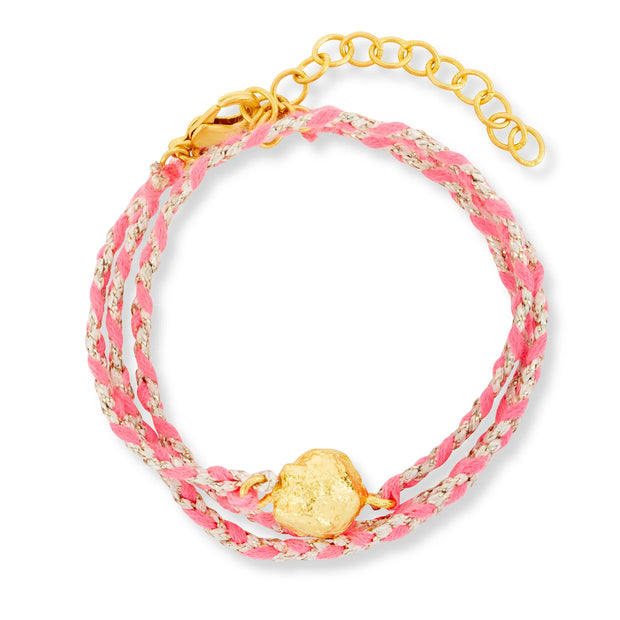 Ashiana Zina Bracelet or Necklace - Pink