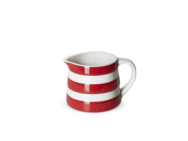 Traditional Cornishware Dreadnought Jugs - Red