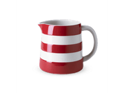 Traditional Cornishware Dreadnought Jugs - Red