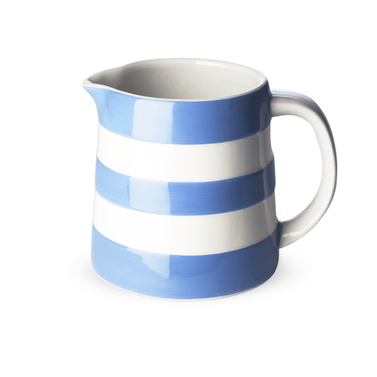 Traditional Cornishware Dreadnought Jugs - Blue