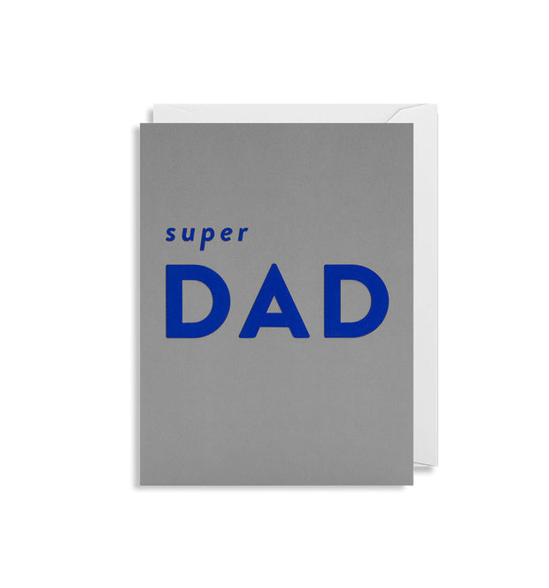 Mini Super Dad Card