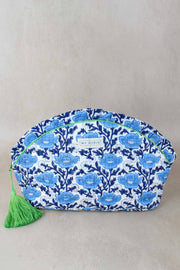 My Doris Large Frill Block Print Washbags