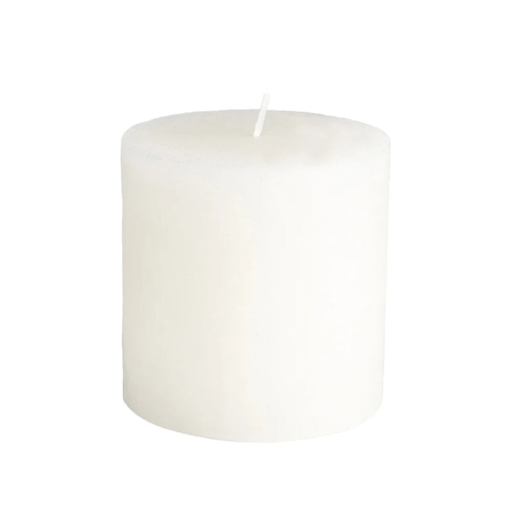 Rustic Pillar Candle - Large, 100 x 100m