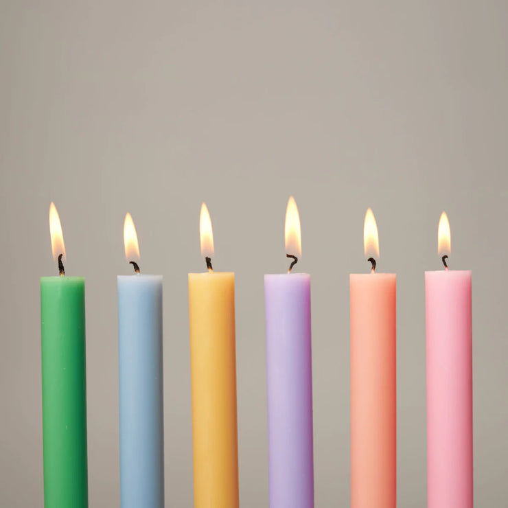Coloured True Grace Dinner Candles