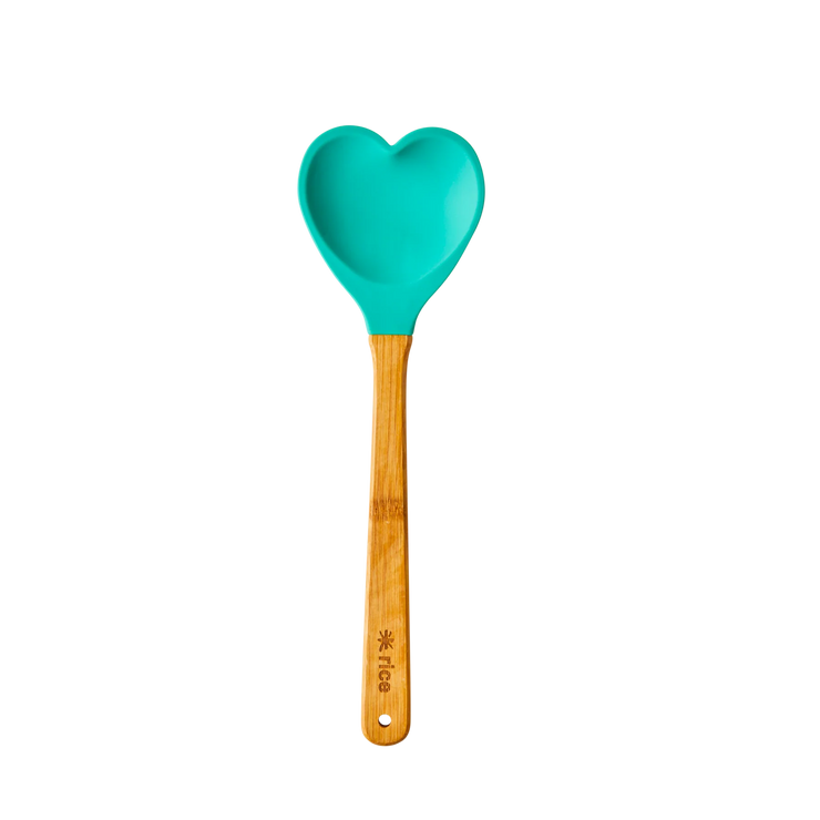 Heart Shaped Silicone Spoons in 5 Colours