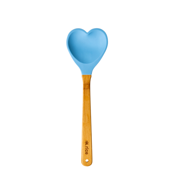 Heart Shaped Silicone Spoons in 5 Colours