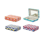 Portable Jewellery Cases - Striped