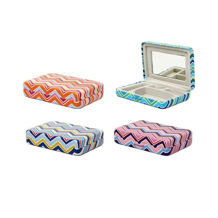 Portable Jewellery Cases - Striped