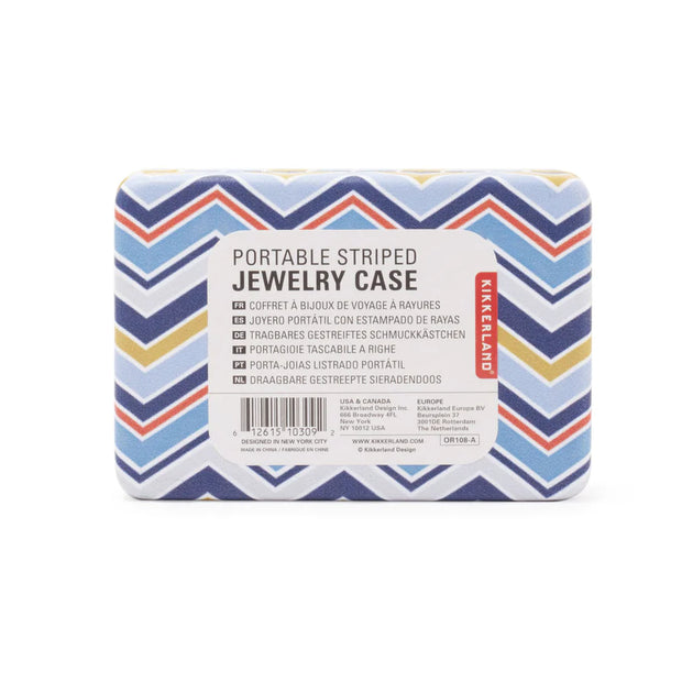 Portable Jewellery Cases - Striped