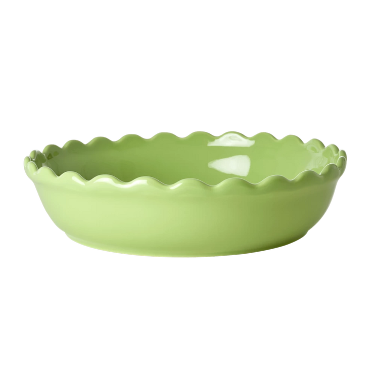 Stoneware Round Pie Dish In Wonderful Colours and in 2 Sizes