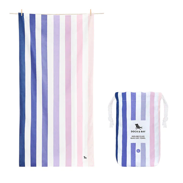 Dock & Bay Cabana Summer Multi Striped Collection