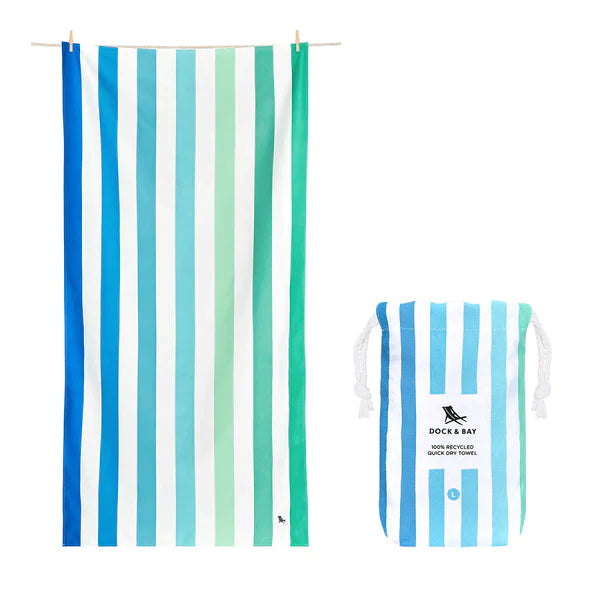 Dock & Bay Cabana Summer Multi Striped Collection