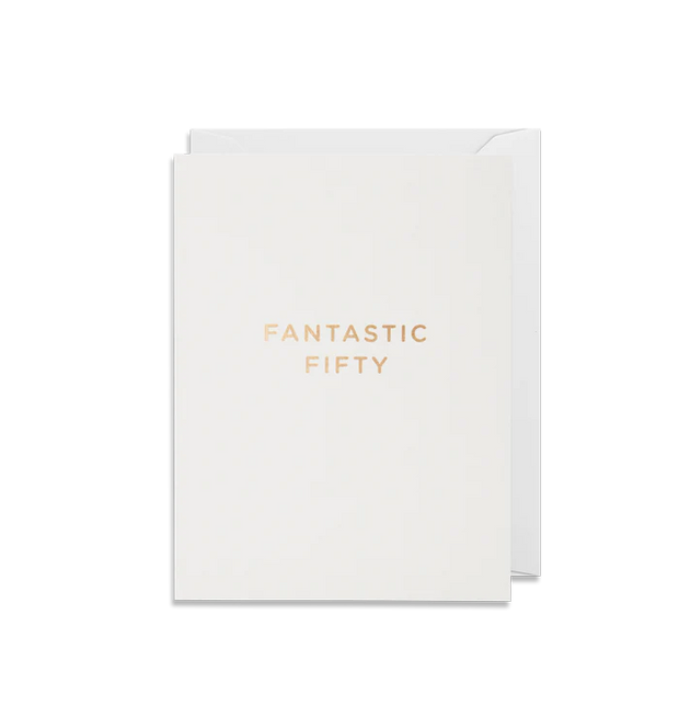 Mini Fantastic Fifty Card