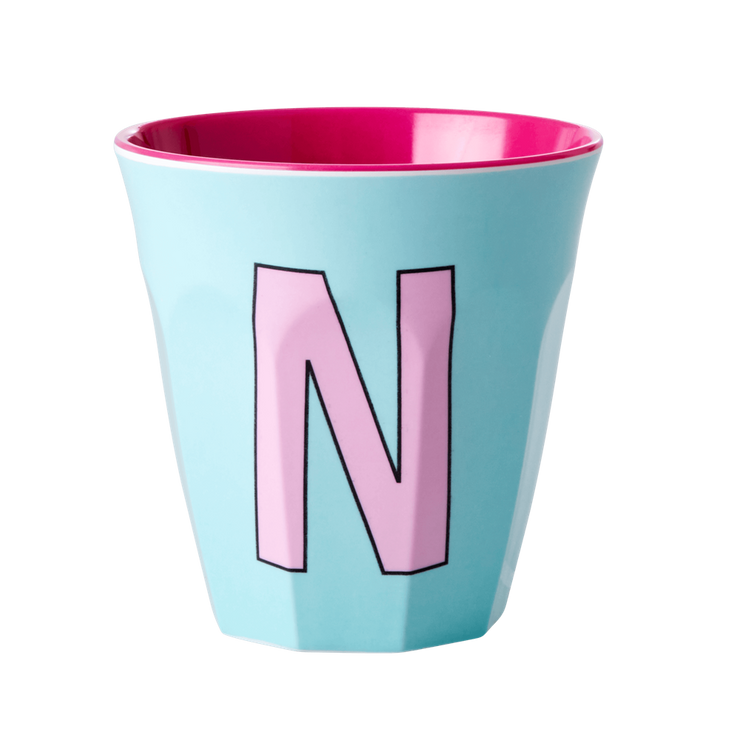 Rice Initial Alphabet Melamine Cups